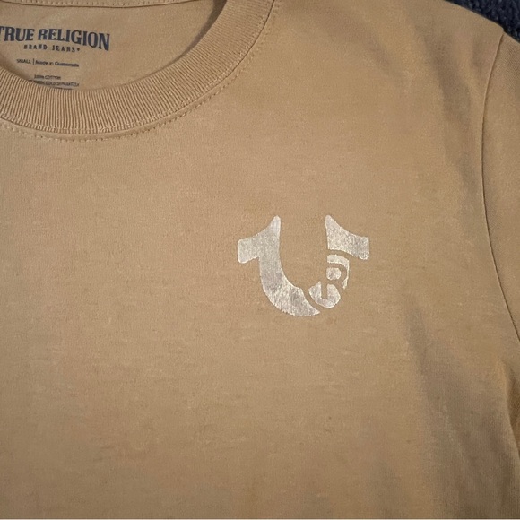 True Religion Yellow Short Sleeve Tee - Picture 5 of 7